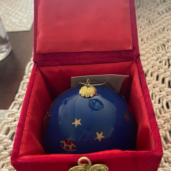 Pier Imports reverse paint glass Ornament - Picture 3 of 9